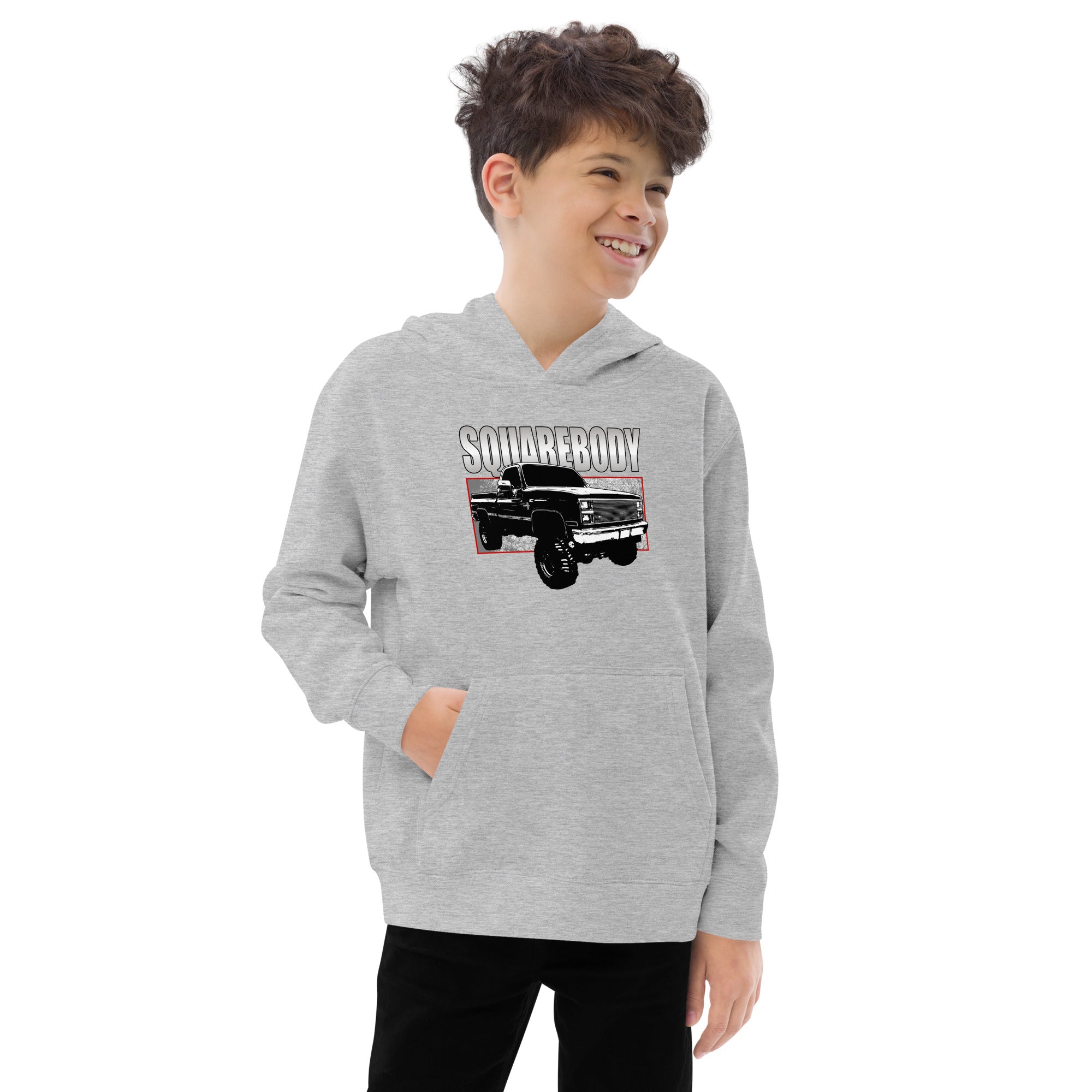 80s Squarebody 4x4 Hoodie Square Body Truck Sweatshirt