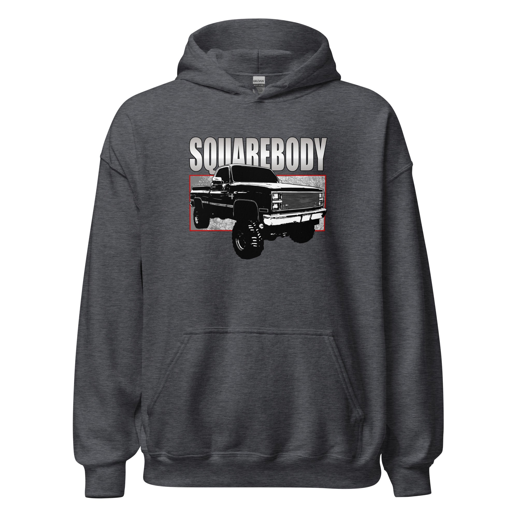 80s Squarebody 4x4 Hoodie Square Body Truck Sweatshirt