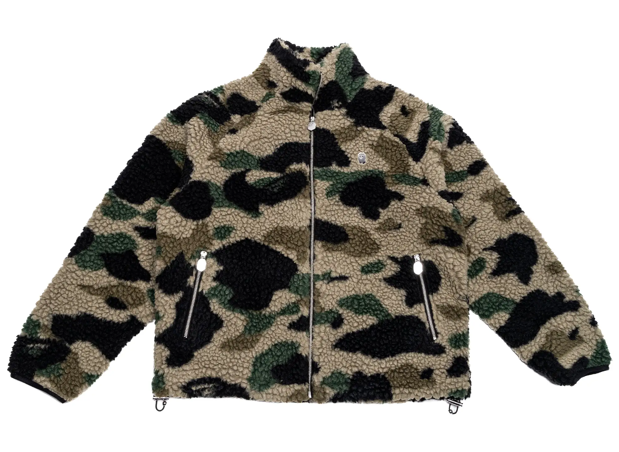 A Bathing Ape 1st Camo Metal One Point Fleece Jacket