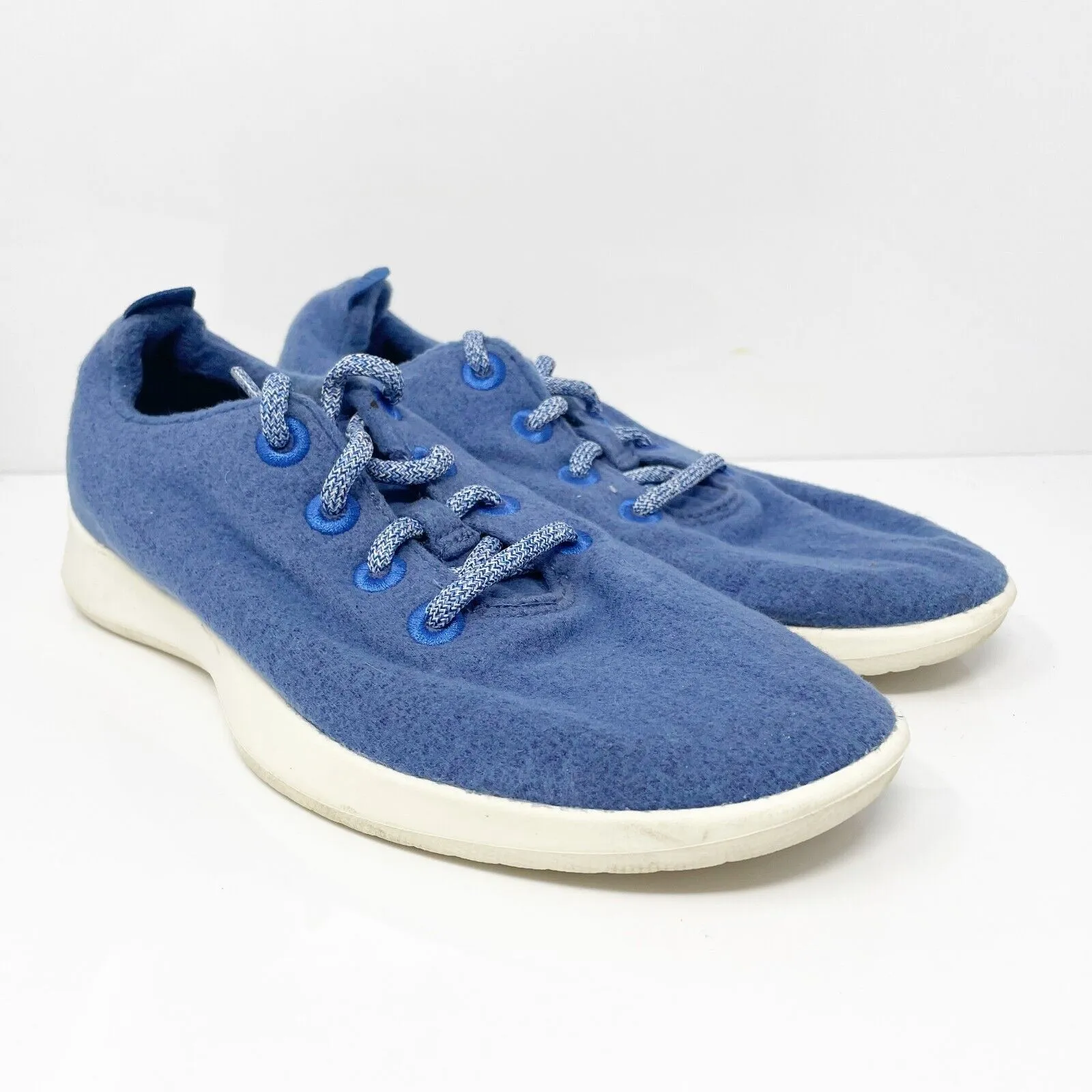 Allbirds Womens Wool Runners Blue Running Shoes Sneakers Size 9