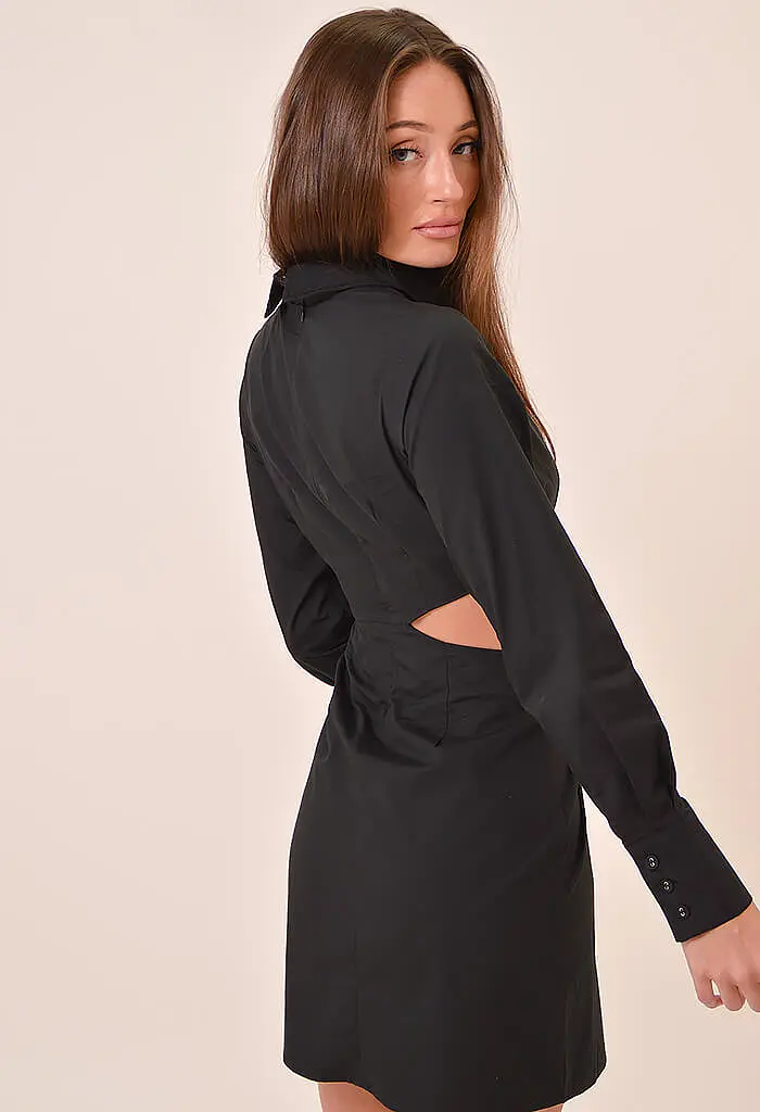 Allegra Twist Shirtdress