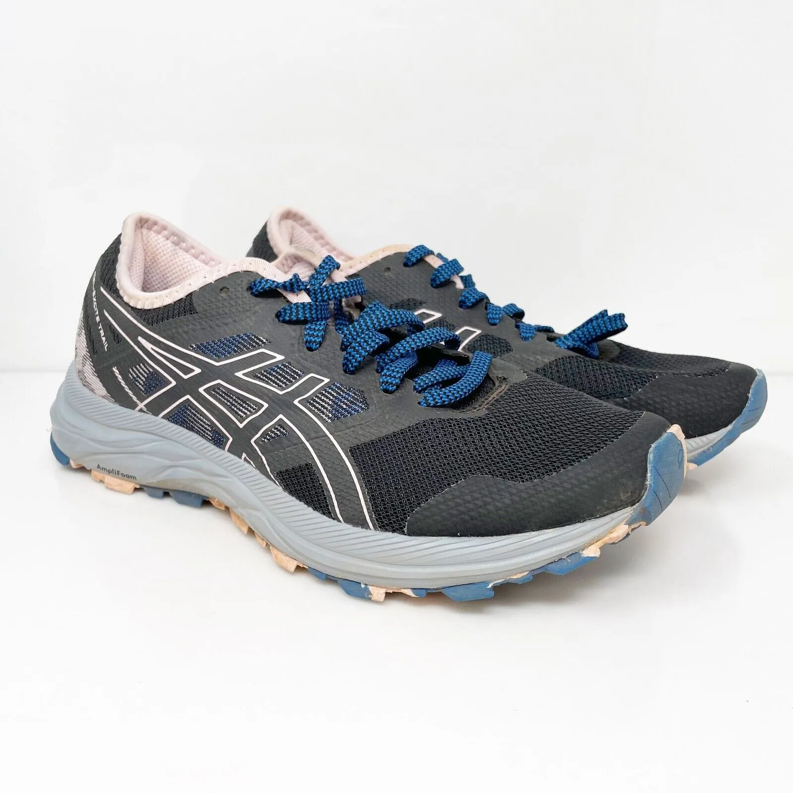 Asics Womens Gel Excite Trail 1012B051 Black Running Shoes Sneakers Size 7.5