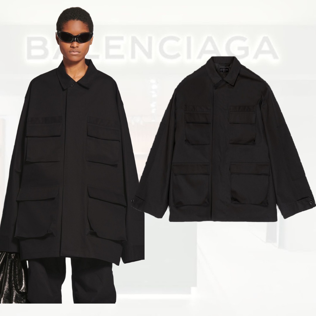 BALENCIAGA  |cargo jacket