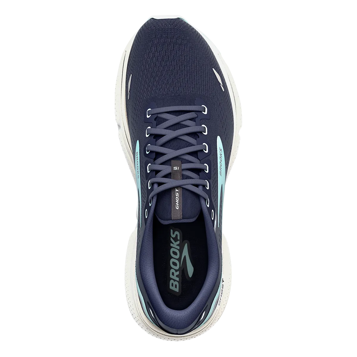 Brooks Ghost 15 - Peacoat - Pearl - Salt Air