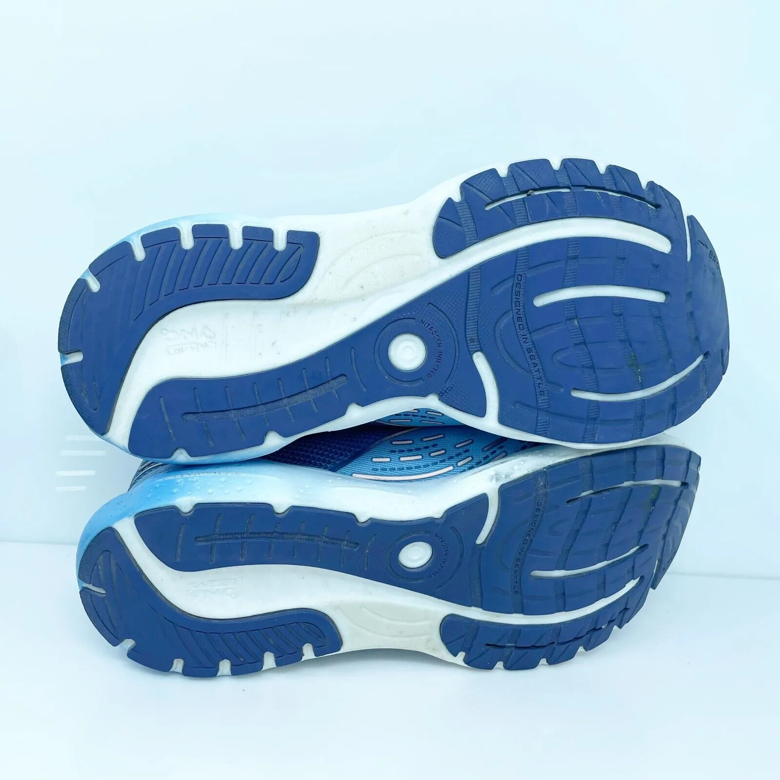 Brooks Womens Glycerin 20 1203691B478 Blue Running Shoes Sneakers Size 9.5 B