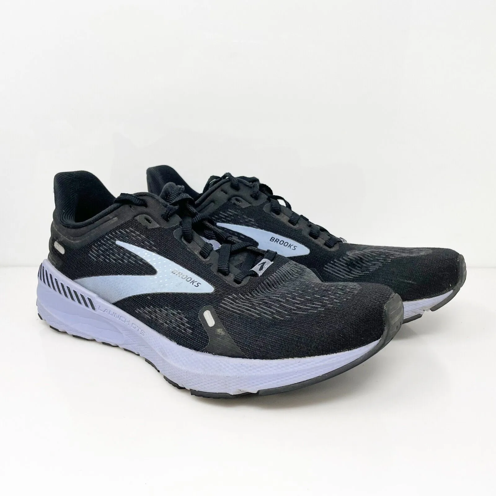 Brooks Womens Launch GTS 9 1203741B060 Black Running Shoes Sneakers Size 7.5 B