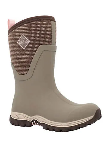 Brown Arctic Sport Mid Wellington Boots by Muck Boots | Look Again