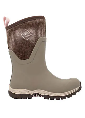 Brown Arctic Sport Mid Wellington Boots by Muck Boots | Look Again