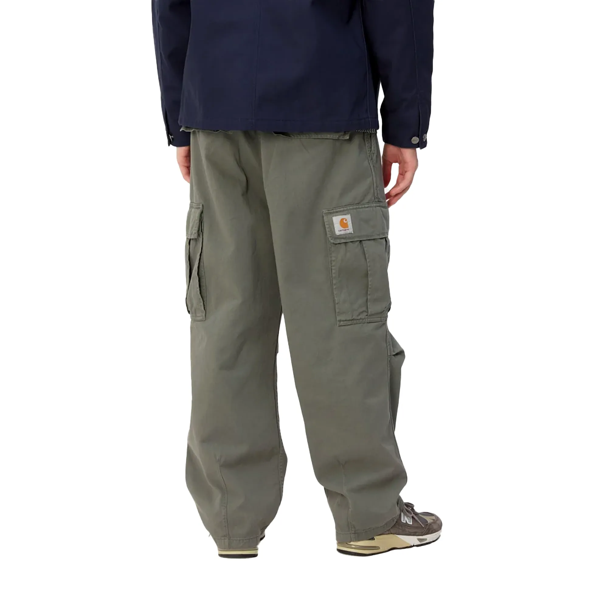 Carhartt WIP Cole Cargo Pant Smoke Green Garment Dyed I031218.1NDGD