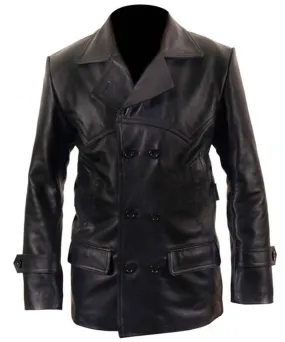 Christopher Eccleston Doctor Who Leather Peacoat