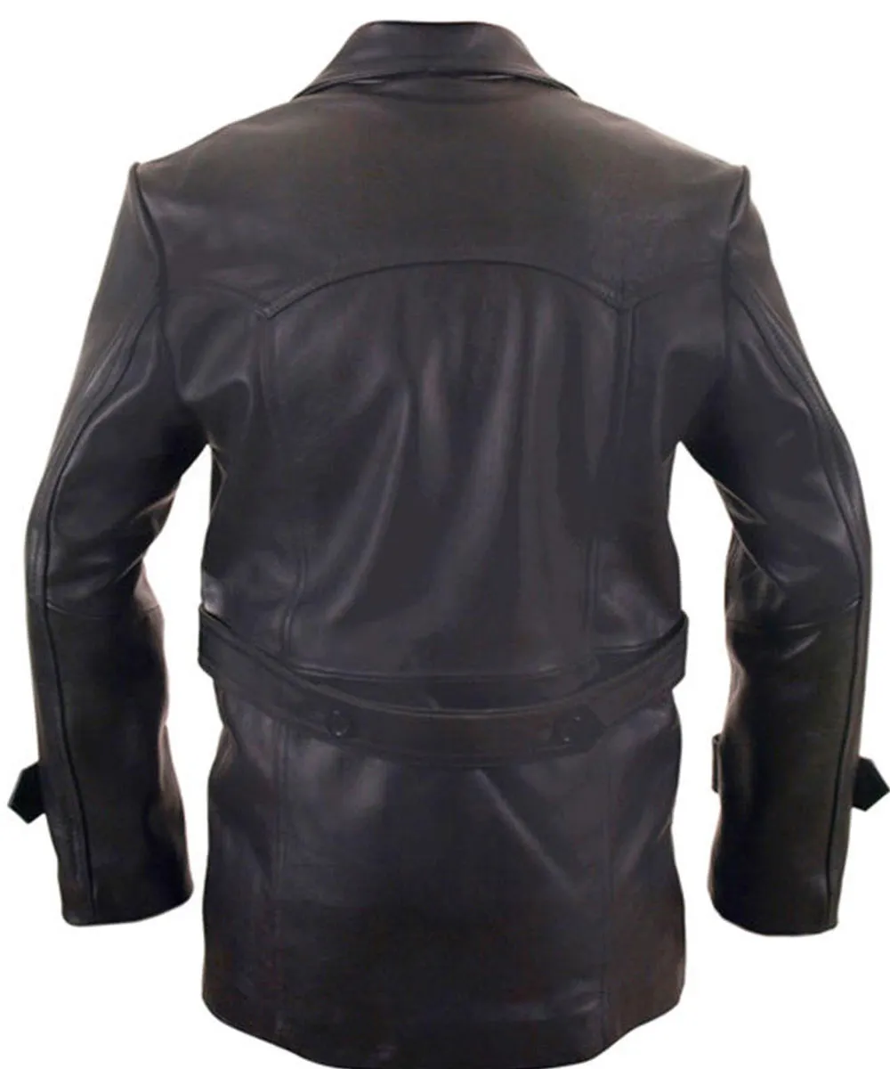 Christopher Eccleston Doctor Who Leather Peacoat