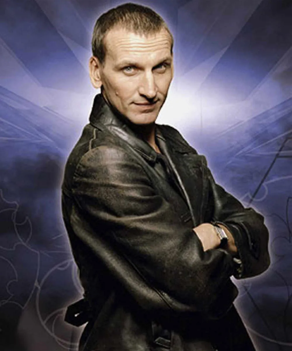 Christopher Eccleston Doctor Who Leather Peacoat