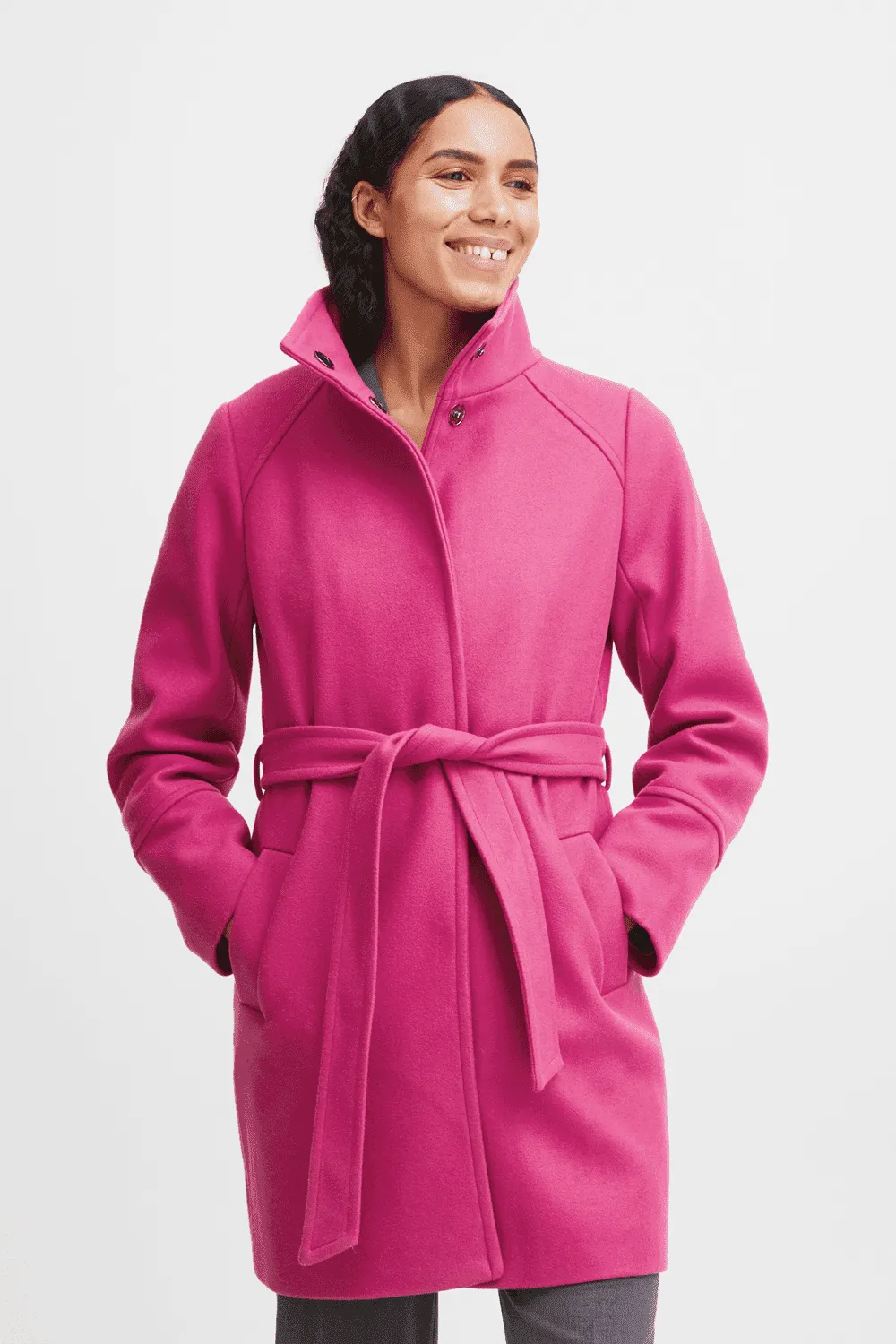 Cilia Coat - Pink