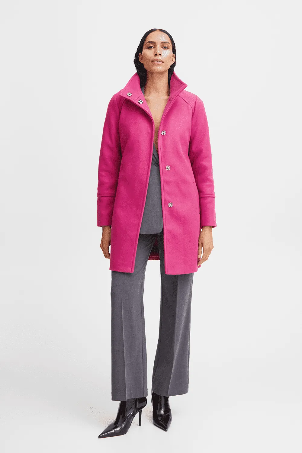 Cilia Coat - Pink