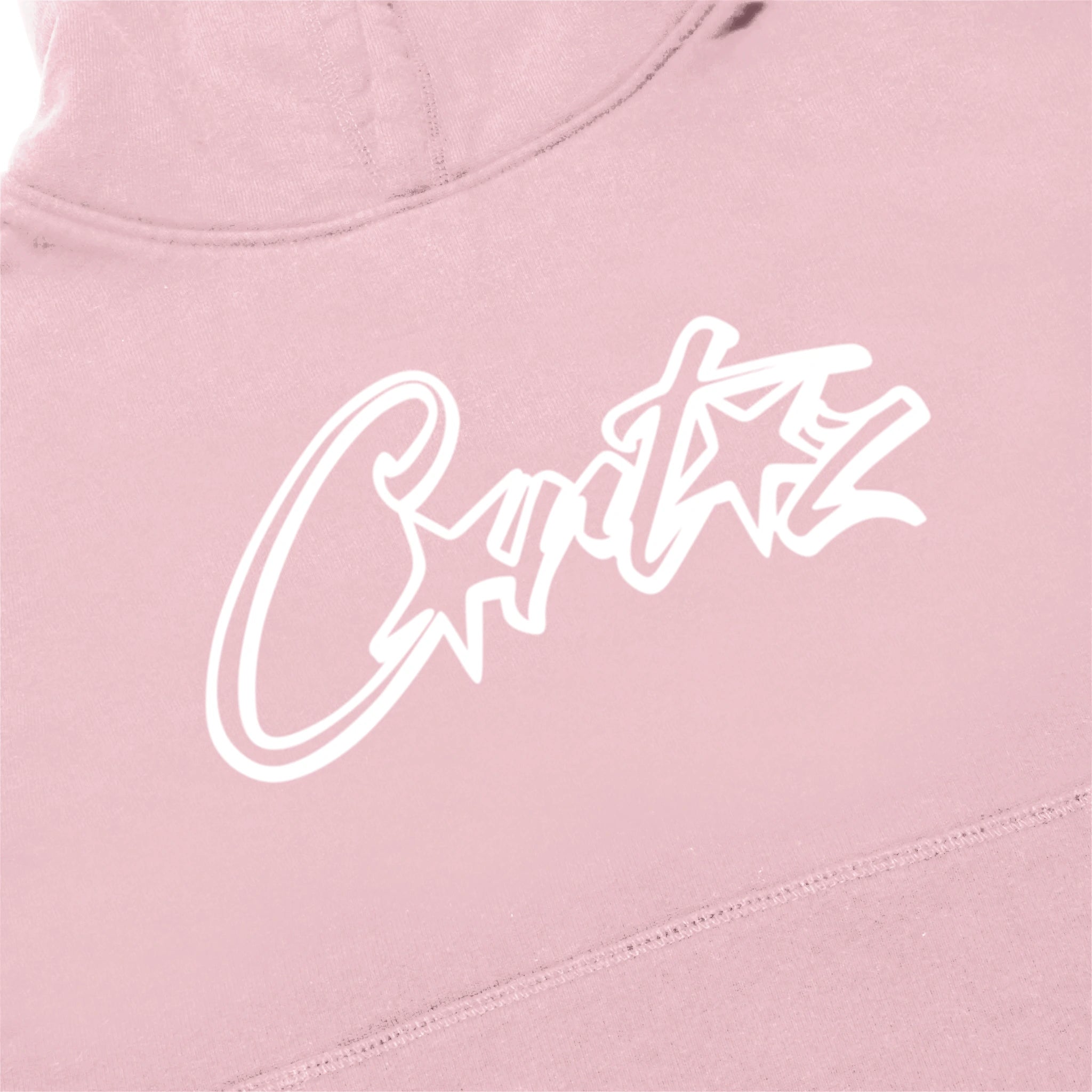 Corteiz Allstarz Pink Hoodie