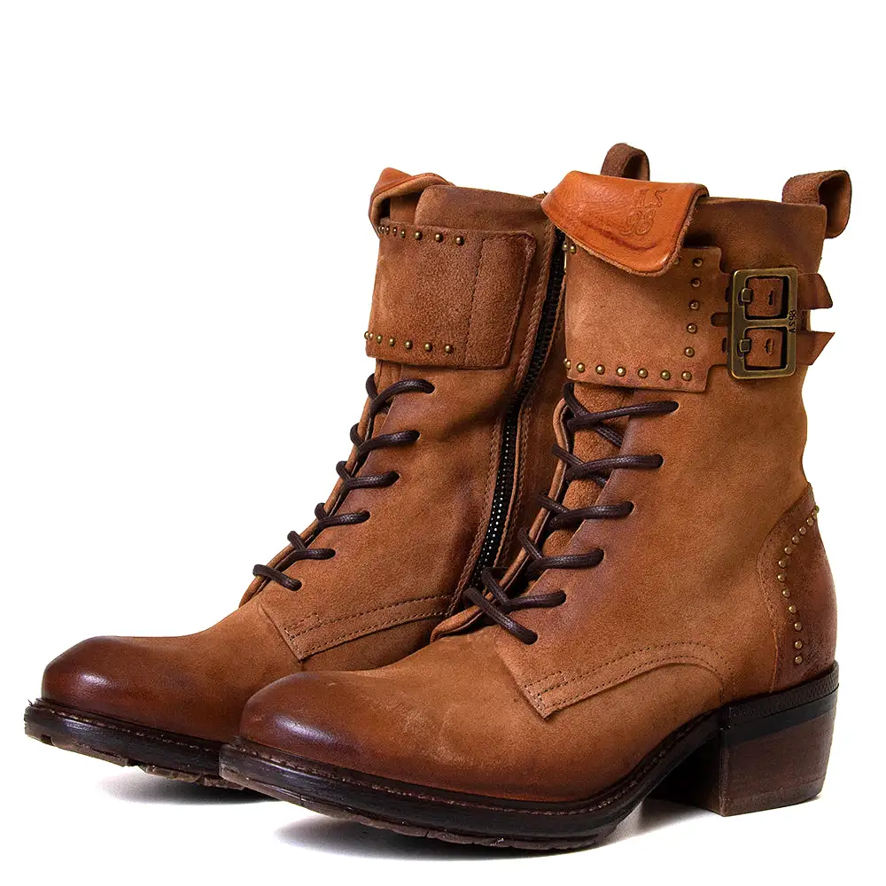 Cree Women's Leather Combat Boot