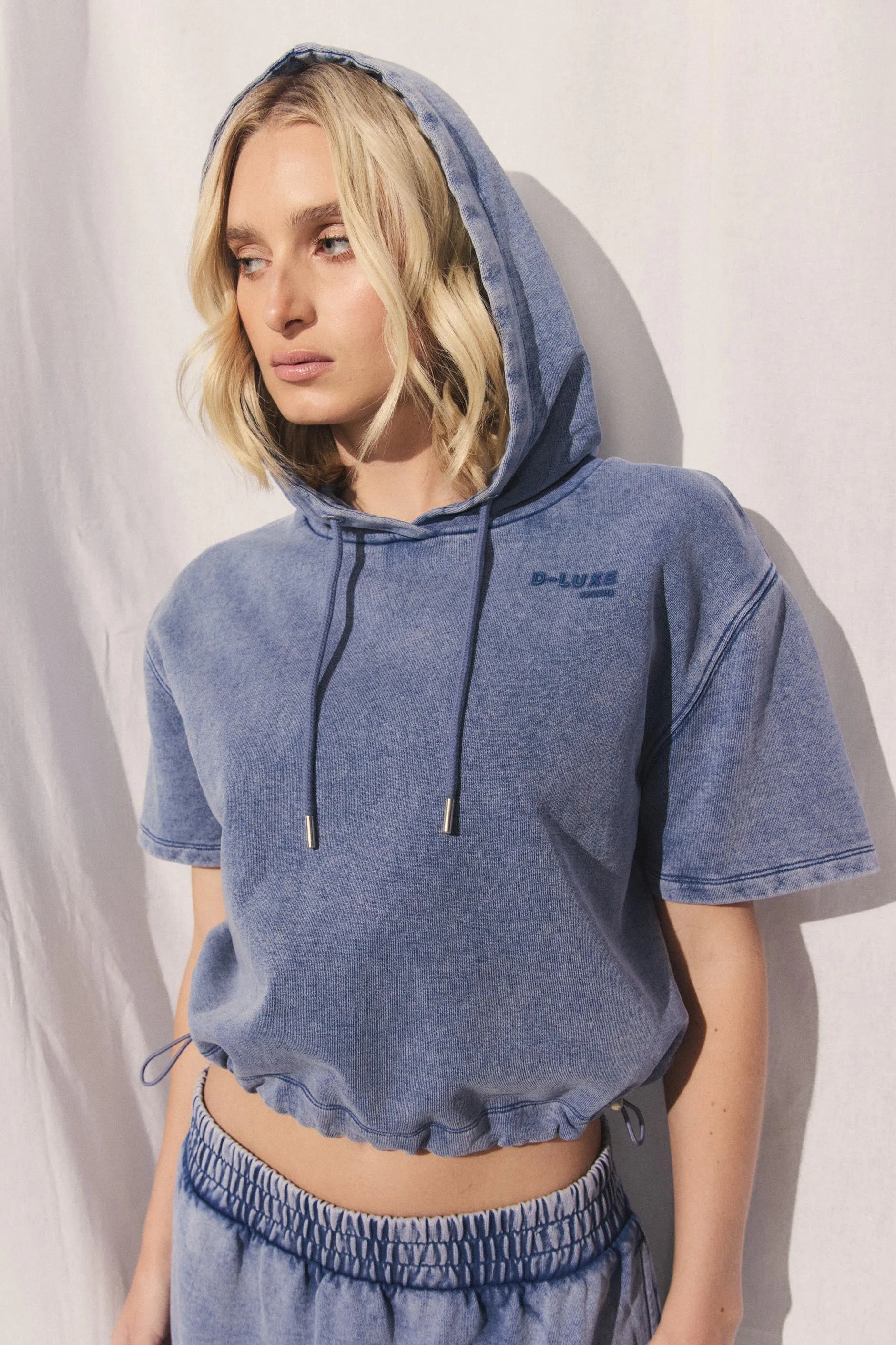 D-Luxe Cropped Hoodie