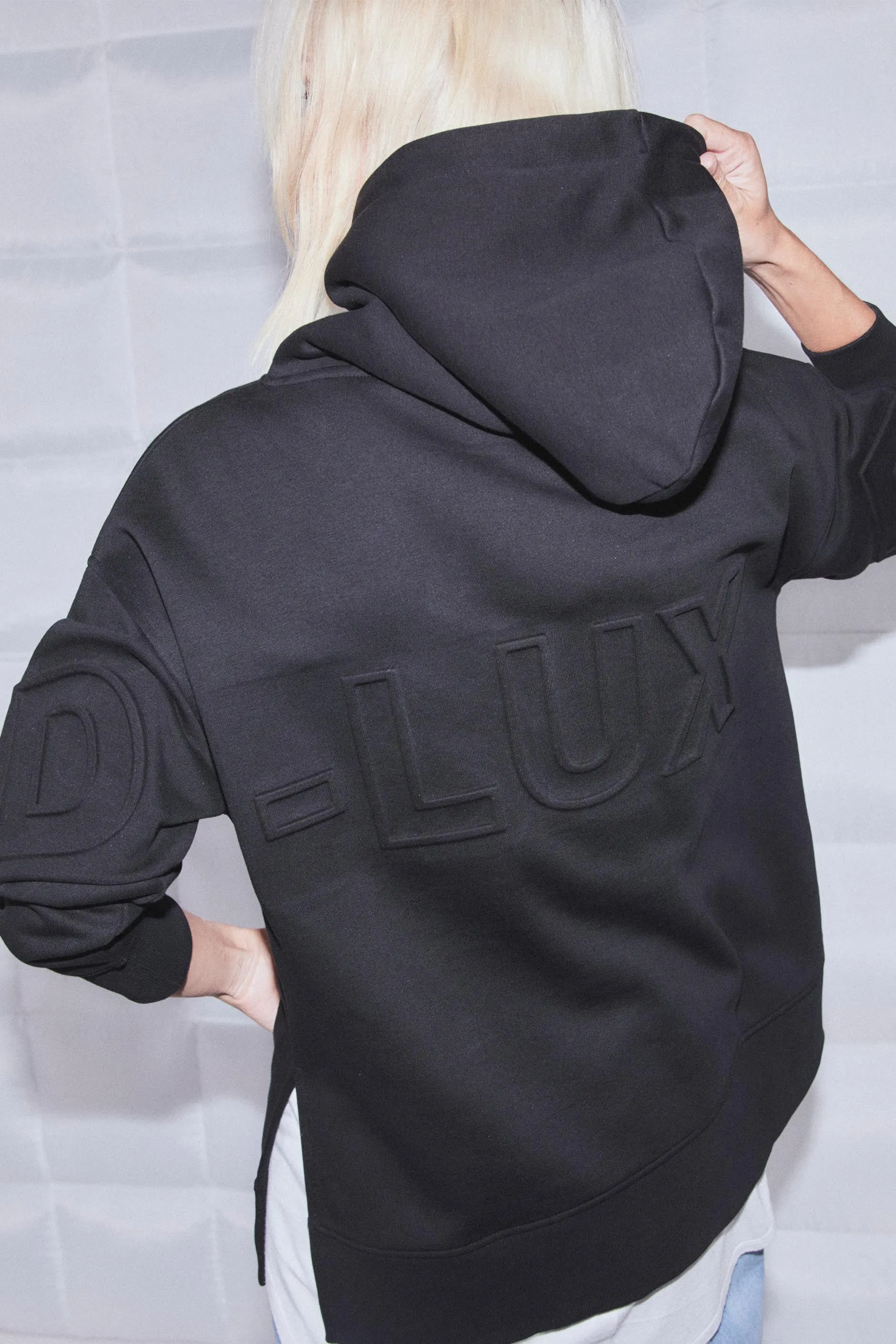 D-Luxe Embossed Logo Hoodie