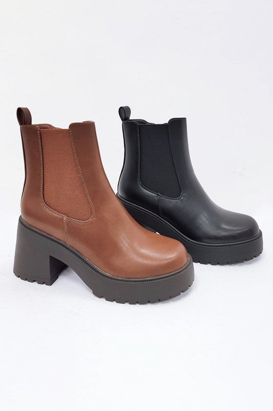 Declan Platform Chelsea Boots