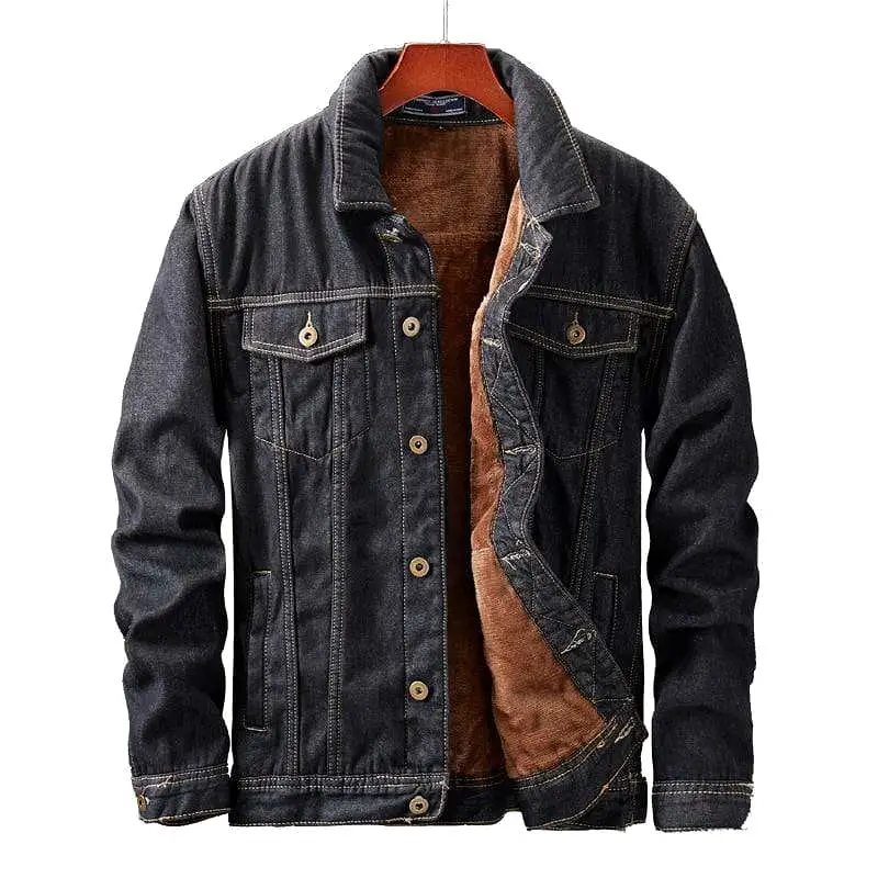 Denim Fleece Jacket