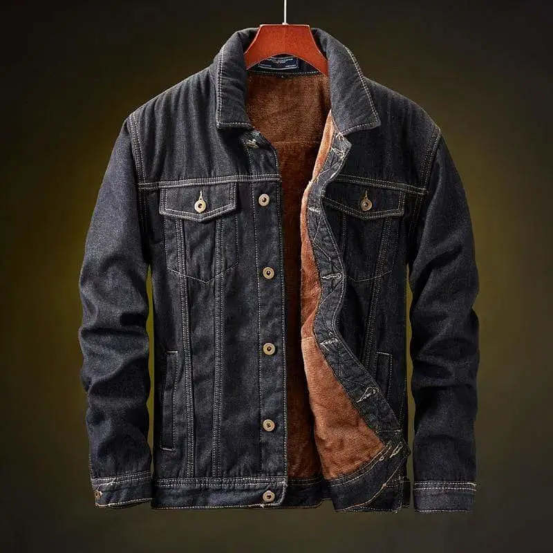 Denim Fleece Jacket