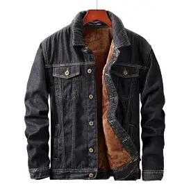 Denim Fleece Jacket