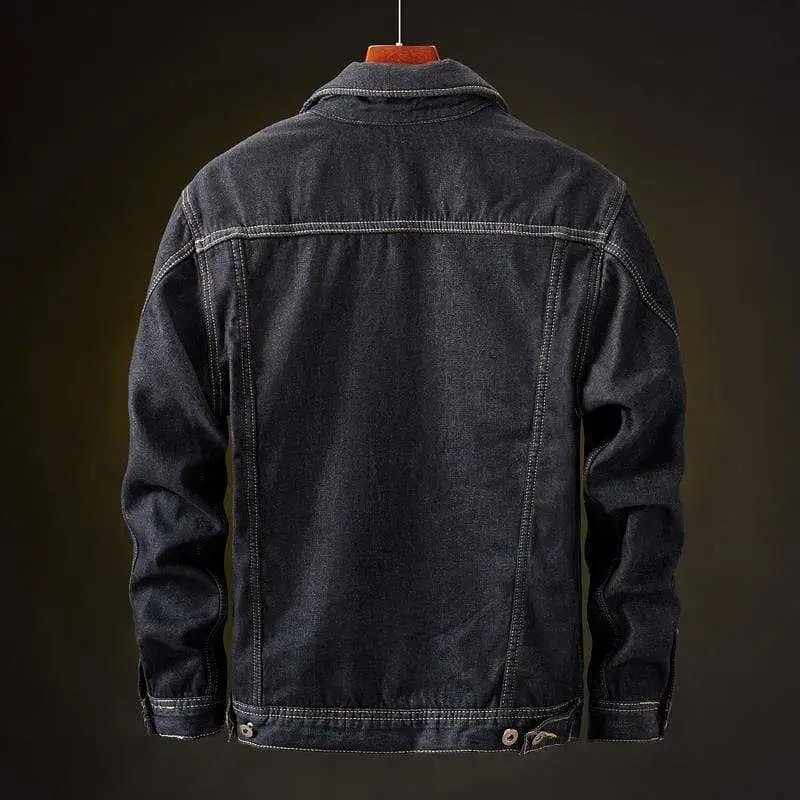 Denim Fleece Jacket