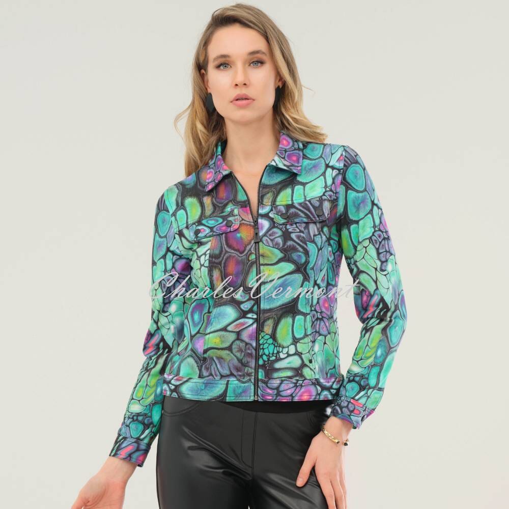 Dolcezza 'Fantasy' Print Jacket - Style 73665