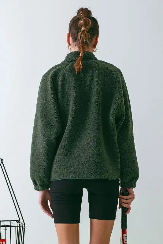 Fall Vibes Fleece Jacket