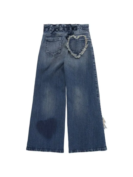 Golden Goose   Journey stretch cotton wide jeans 