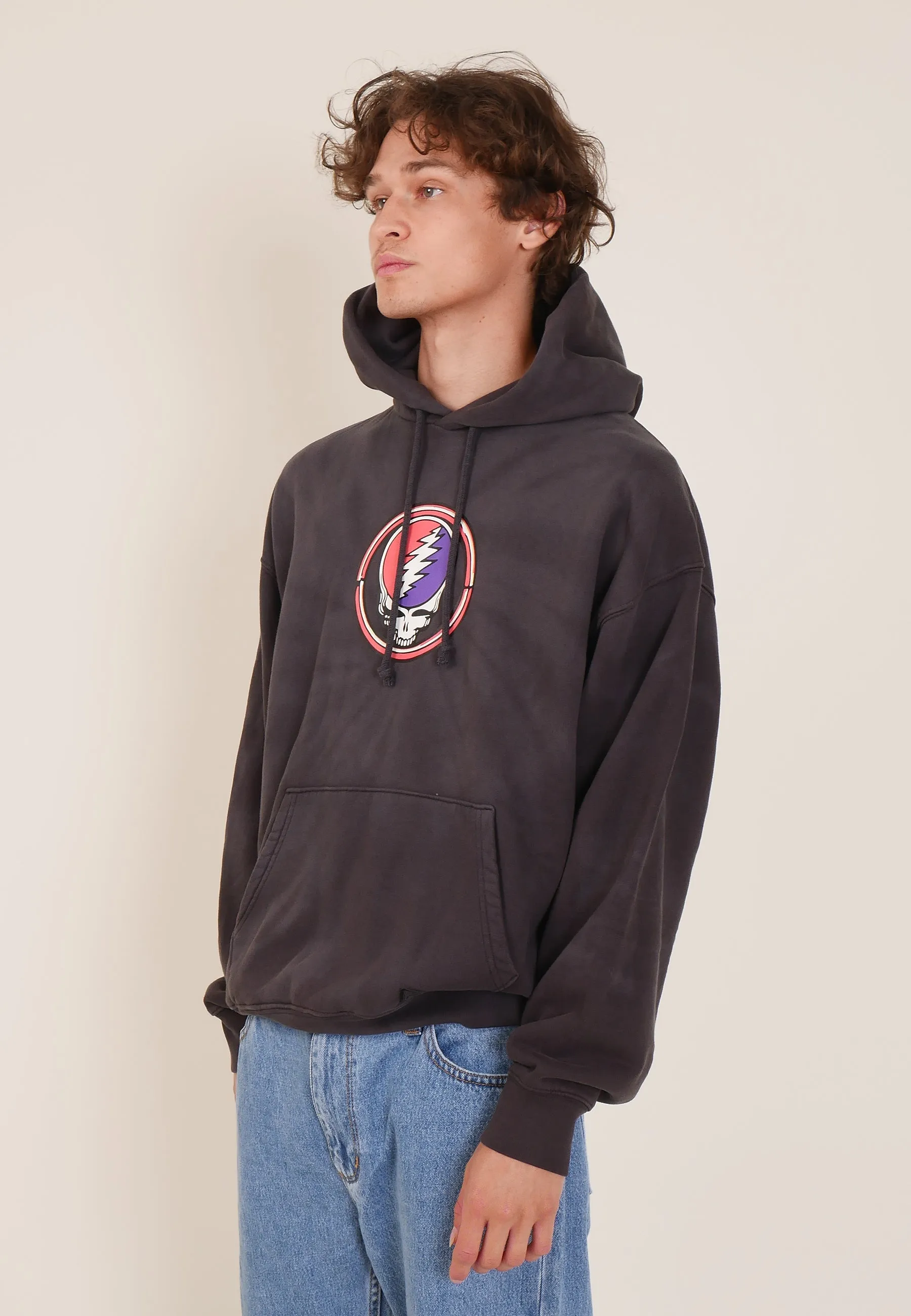 Grateful Dead Fleece Hoodie - phantom