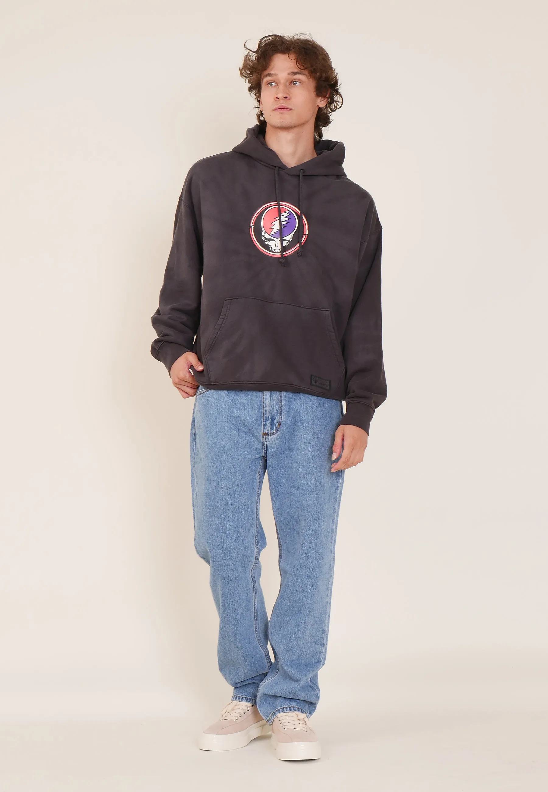 Grateful Dead Fleece Hoodie - phantom