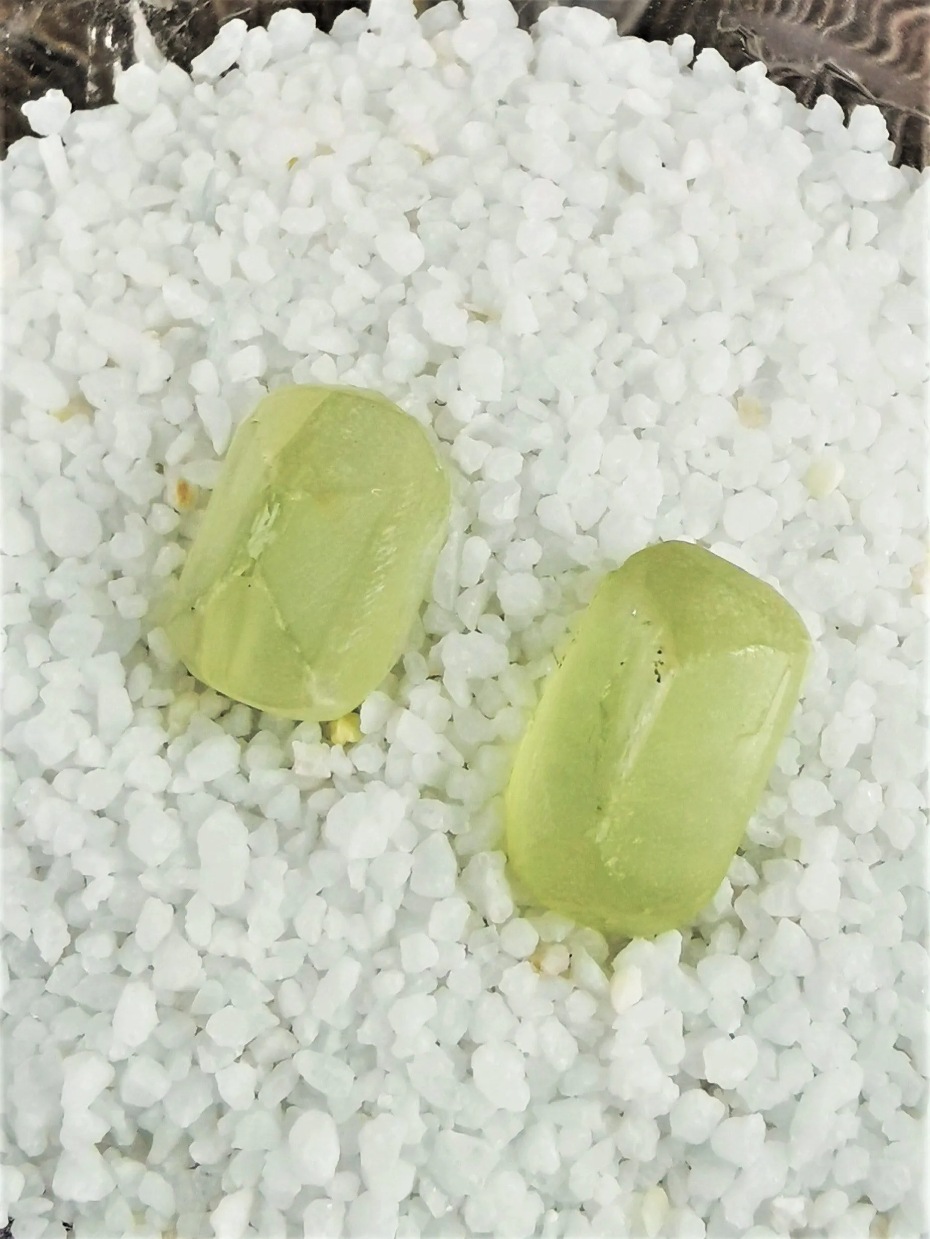 Green Kunzite Semi-Matched Pairs