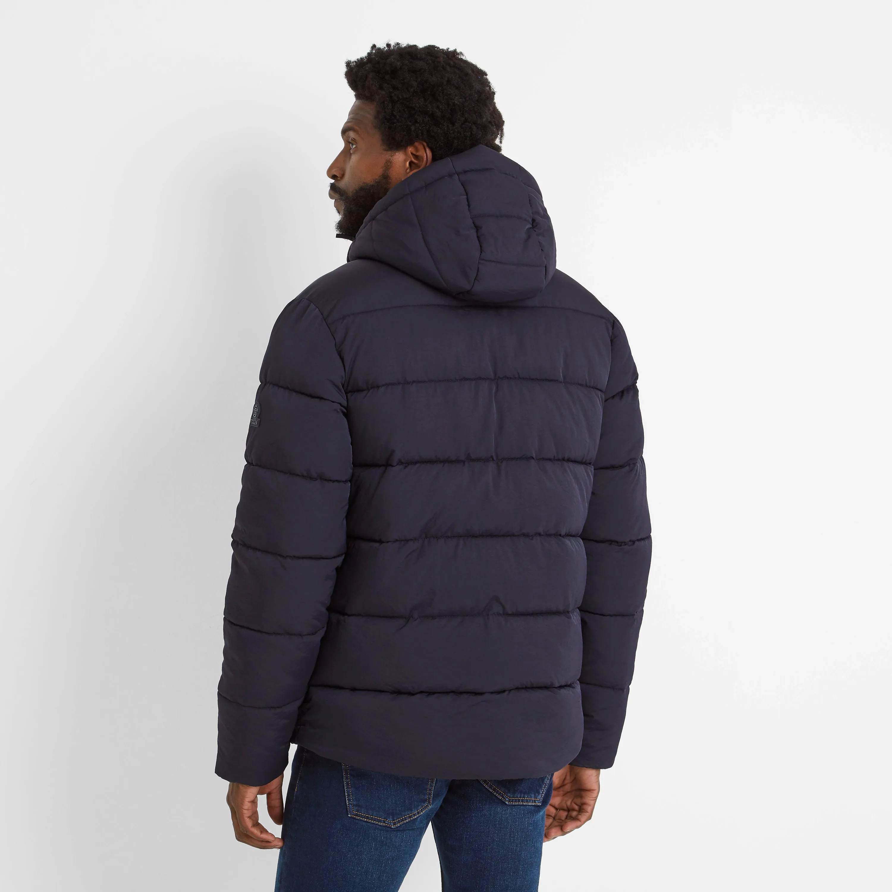 Hamilton Mens Padded Parka - Black