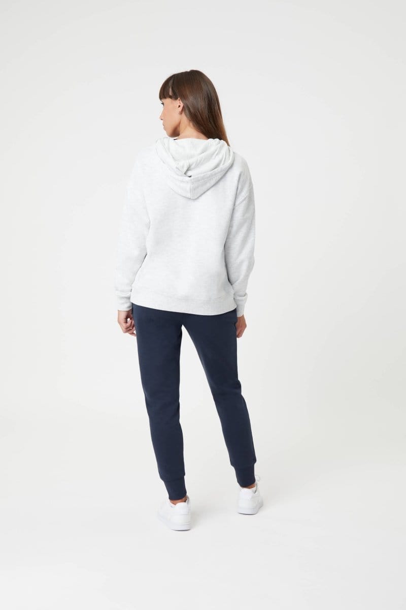 INSPORT WOMEN'S HELENA WHITE MARLE HOODIE