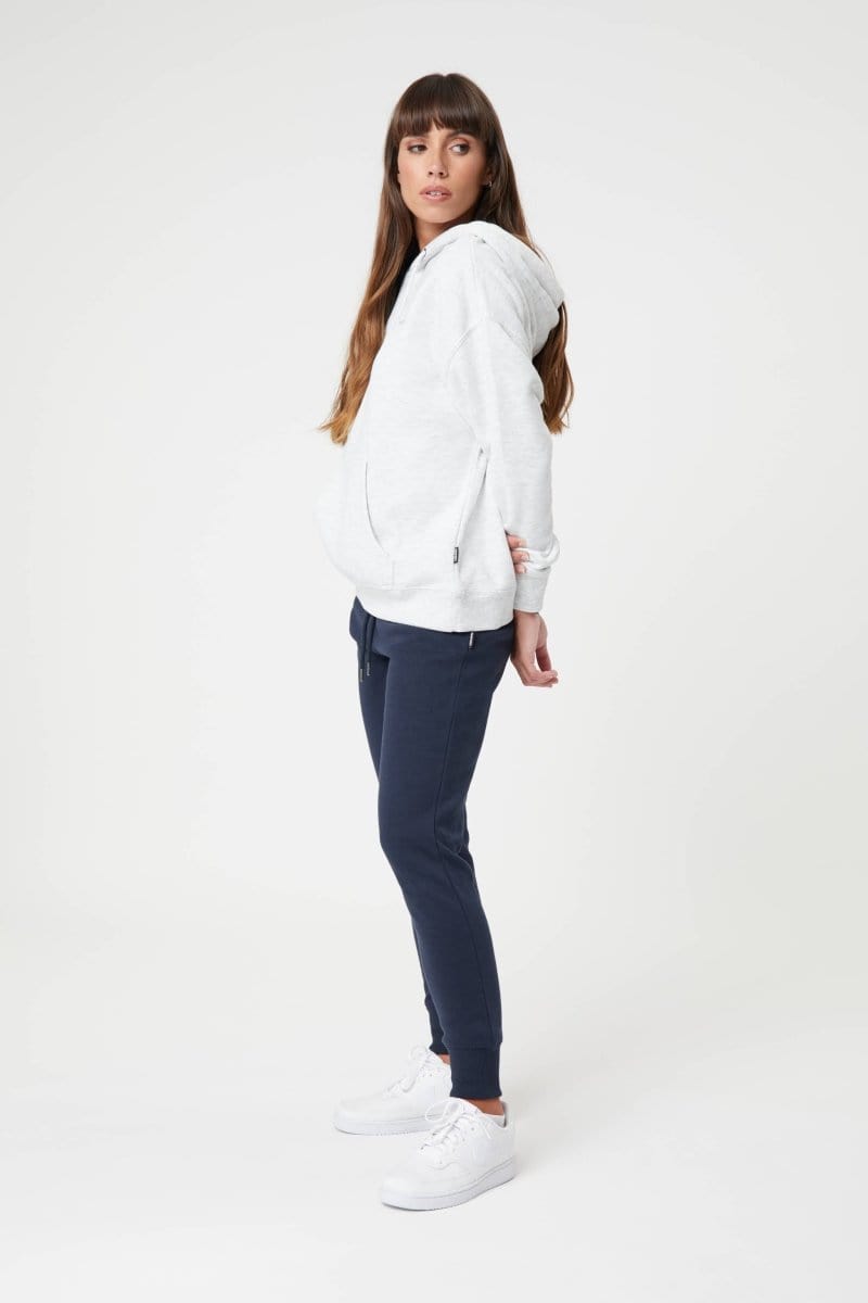 INSPORT WOMEN'S HELENA WHITE MARLE HOODIE