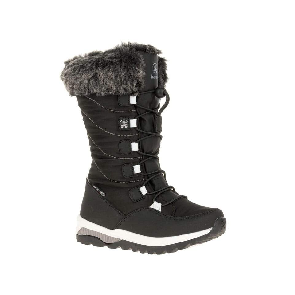 Kamik - Kids Prairie Black Winter Boots