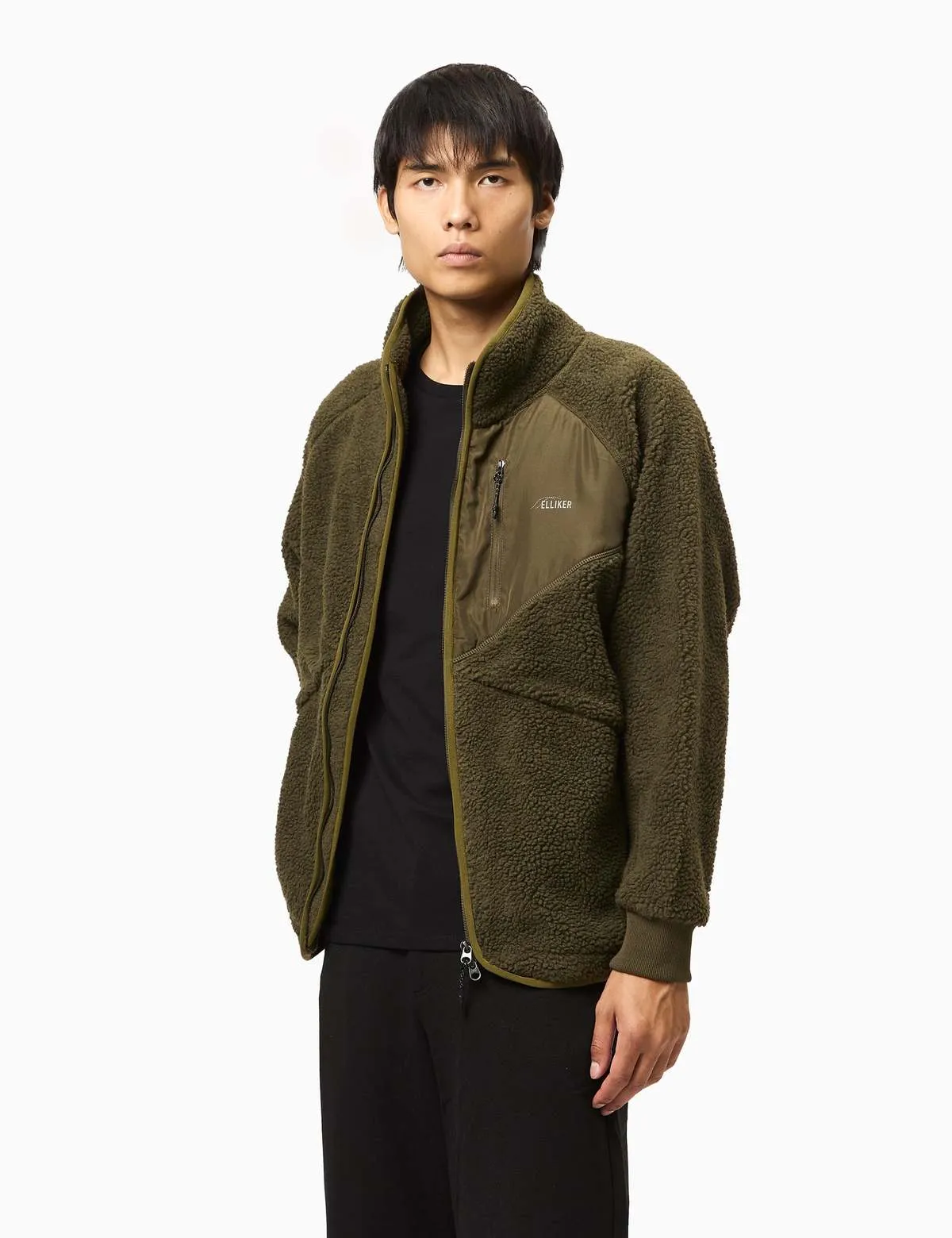 Keld Fleece Jacket - Olive Green