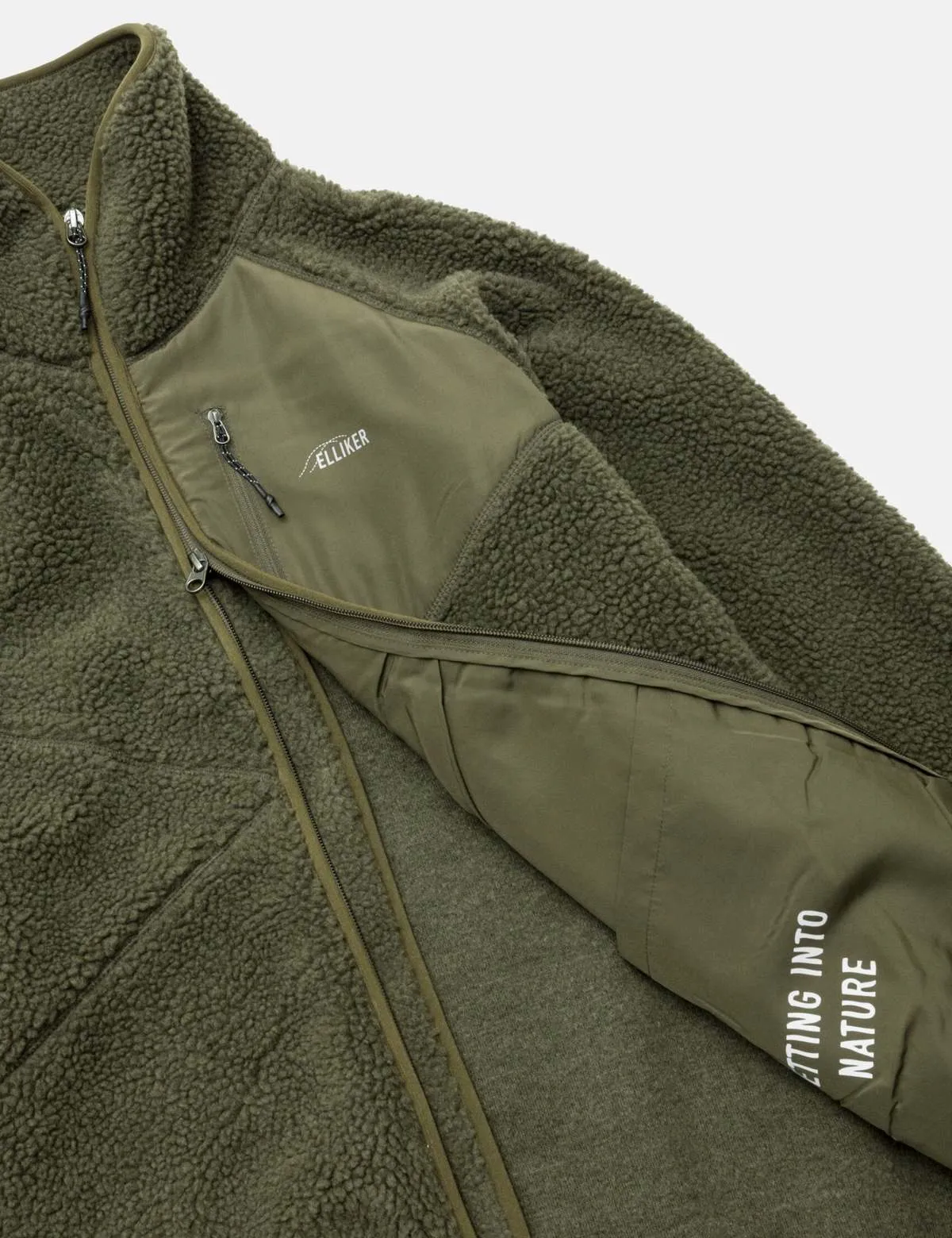 Keld Fleece Jacket - Olive Green