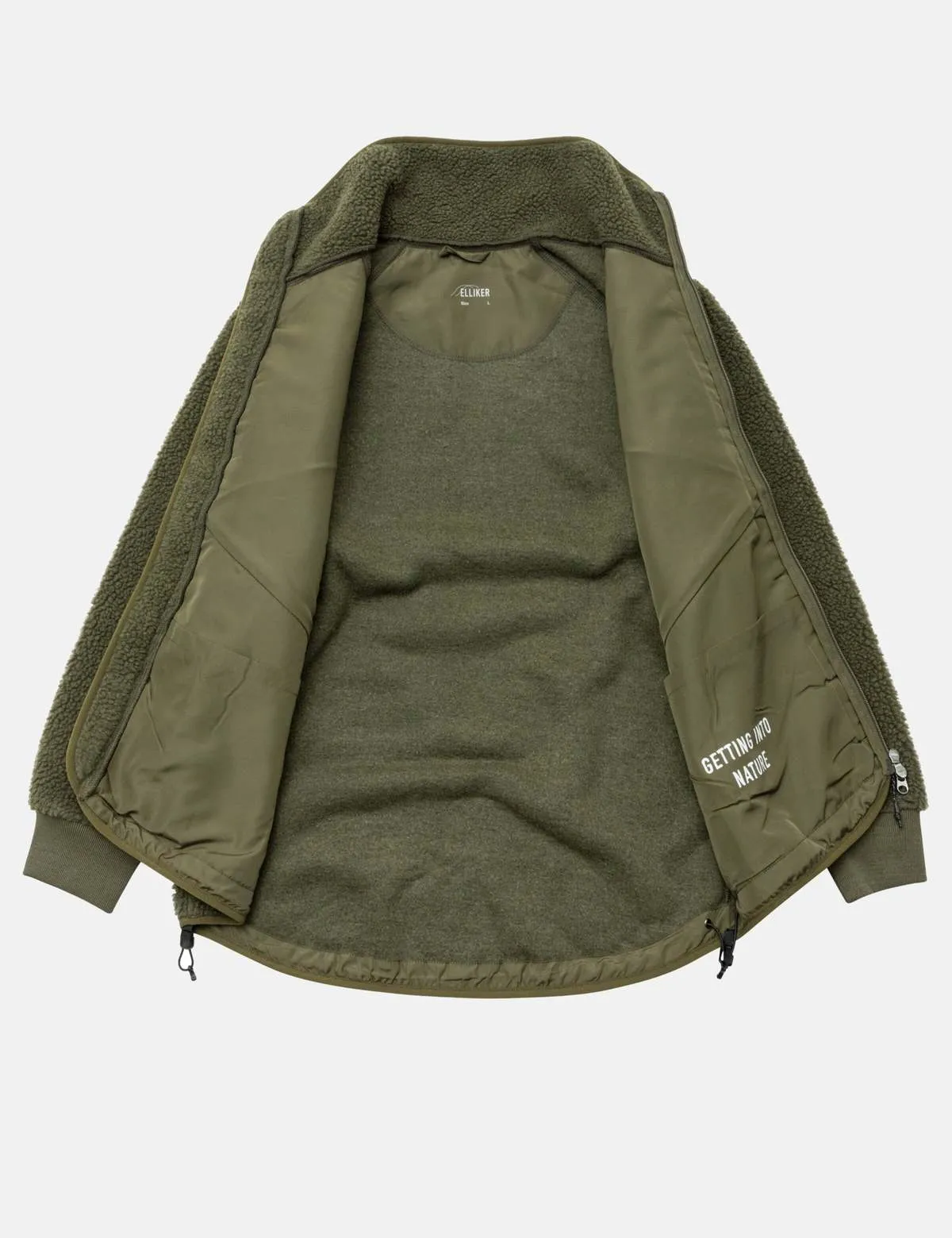 Keld Fleece Jacket - Olive Green