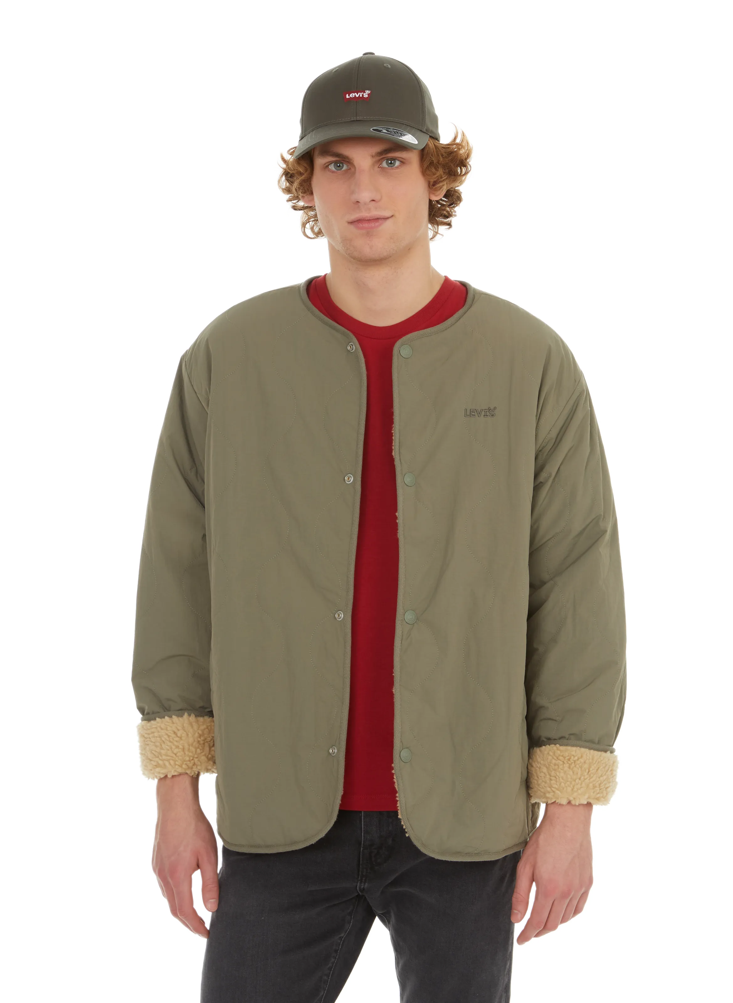 Levi's  Fleece jacket - Green