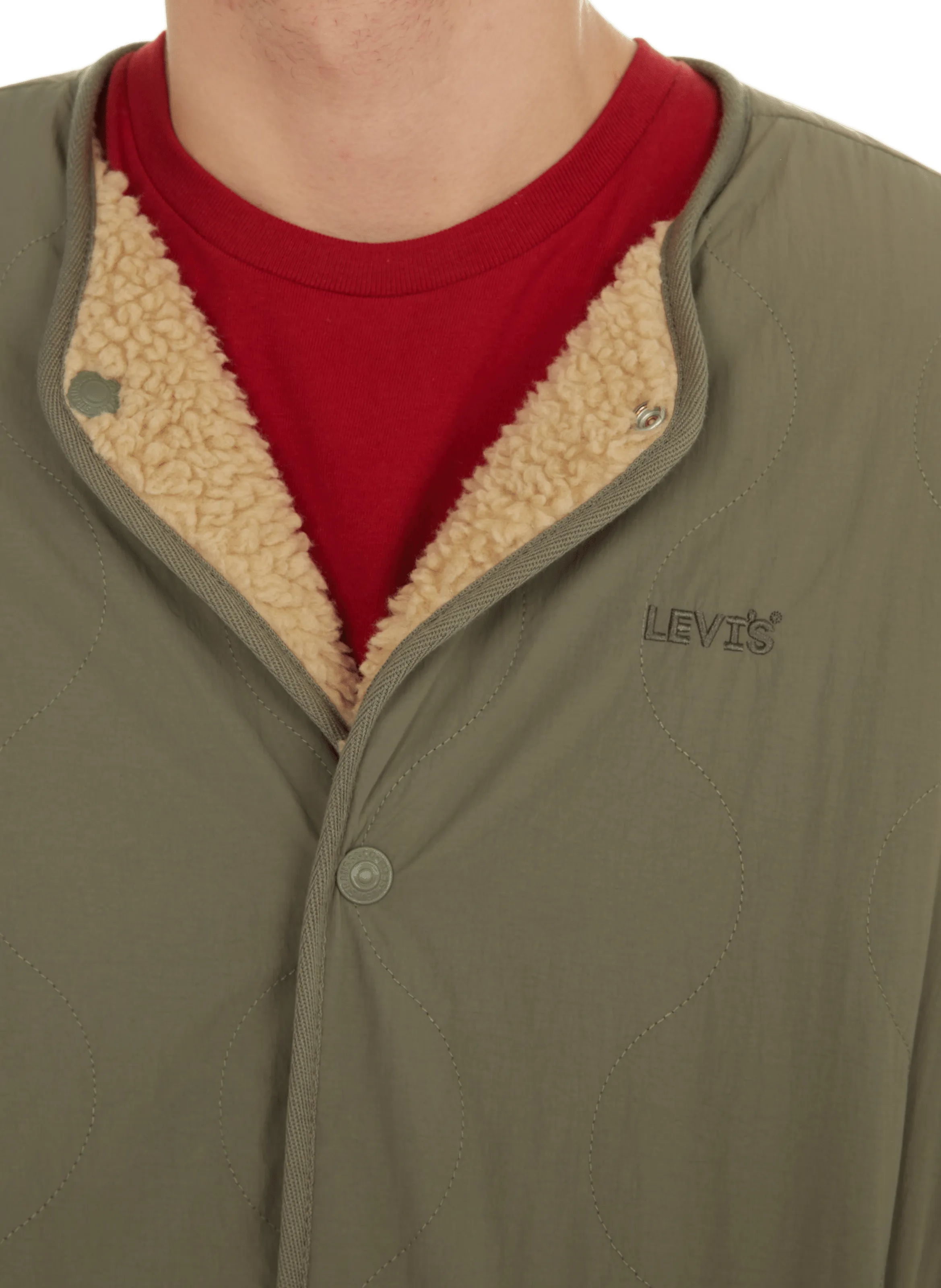 Levi's  Fleece jacket - Green