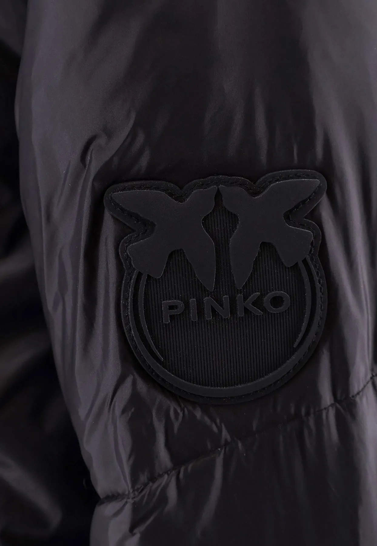 Logo Patch Padded Parka