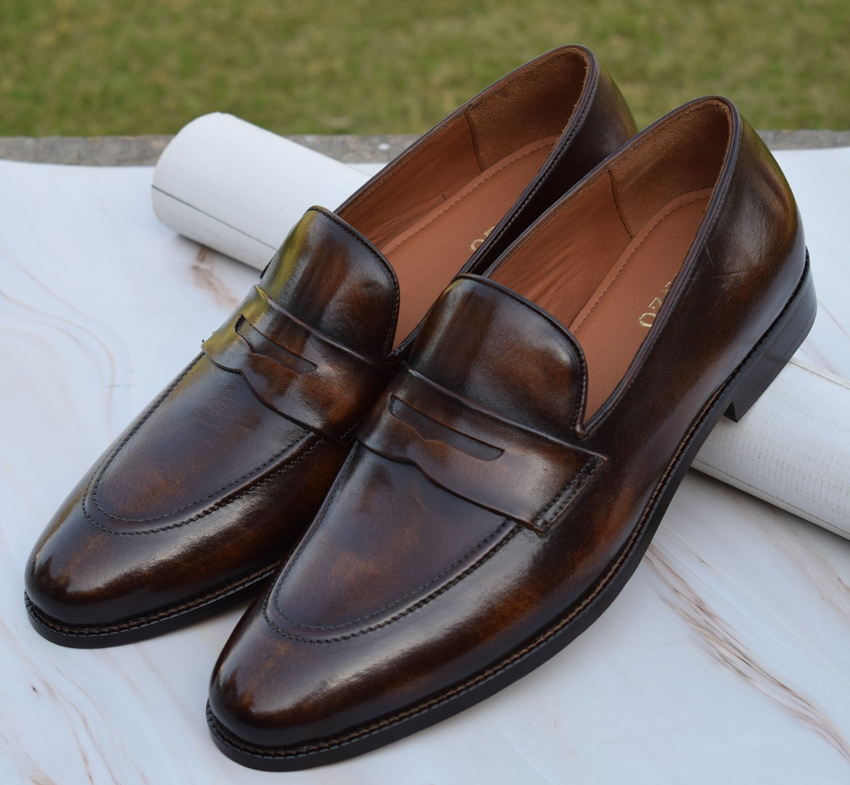 Lorenzo Leather Shoes - Clearance