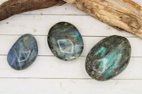 Madagascar Labradorite Palm Stones