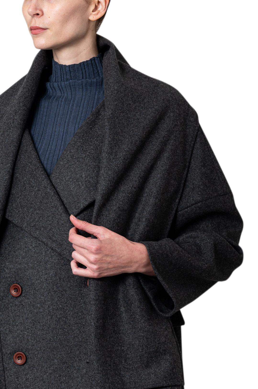 Manhattan Drape Coat