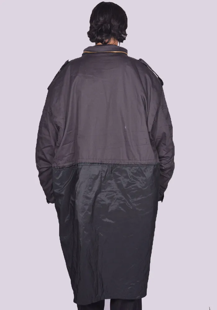 MARINA YEE FW24-0101-999 UNISEX WEDNESDAY A. REWORKED PARKA COAT BLACK (New season FW24)