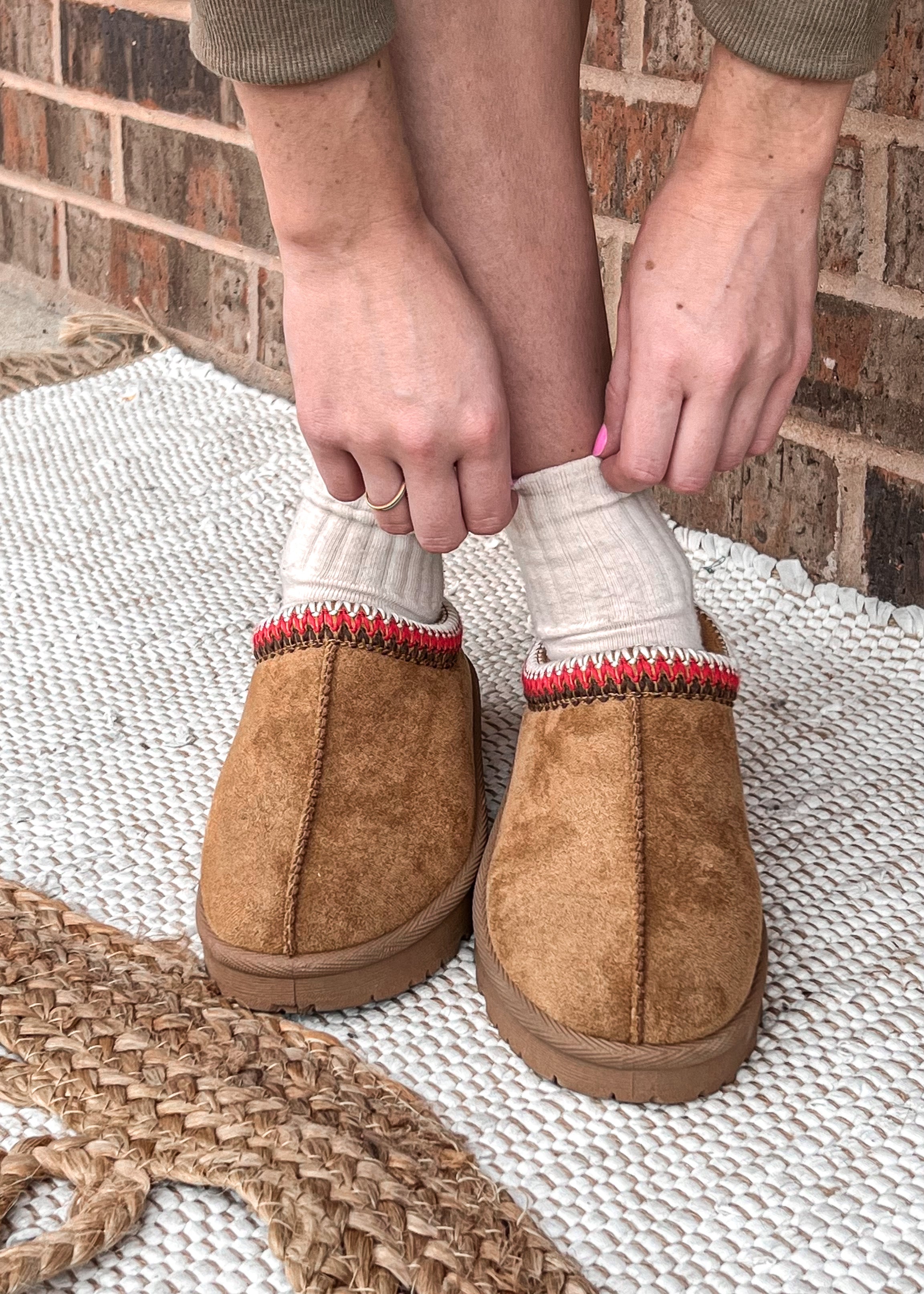 MATSSIE Zen Slip On Loafers | Cognac