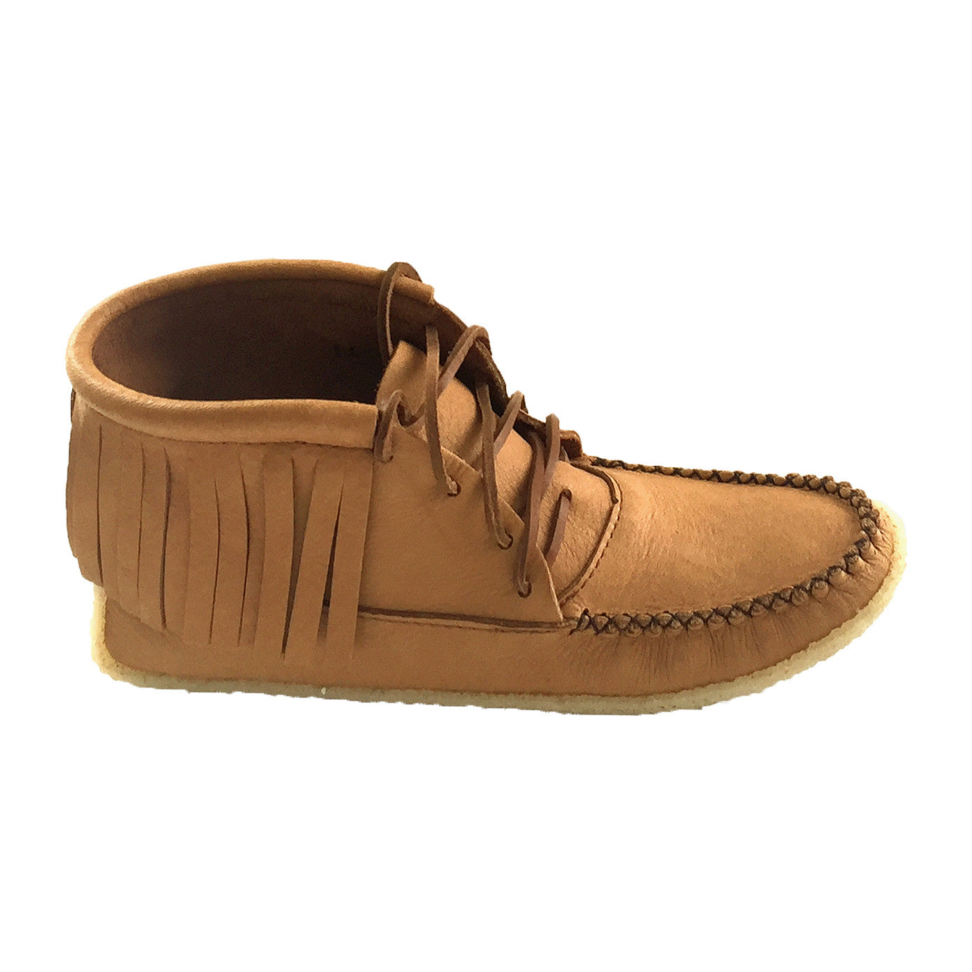 Men’s Crepe Sole Moosehide Moccasin Boots