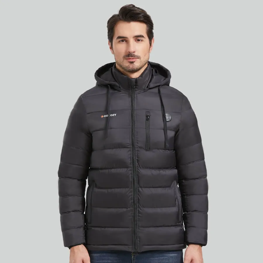 Men's Heated Jacket with Hoodie